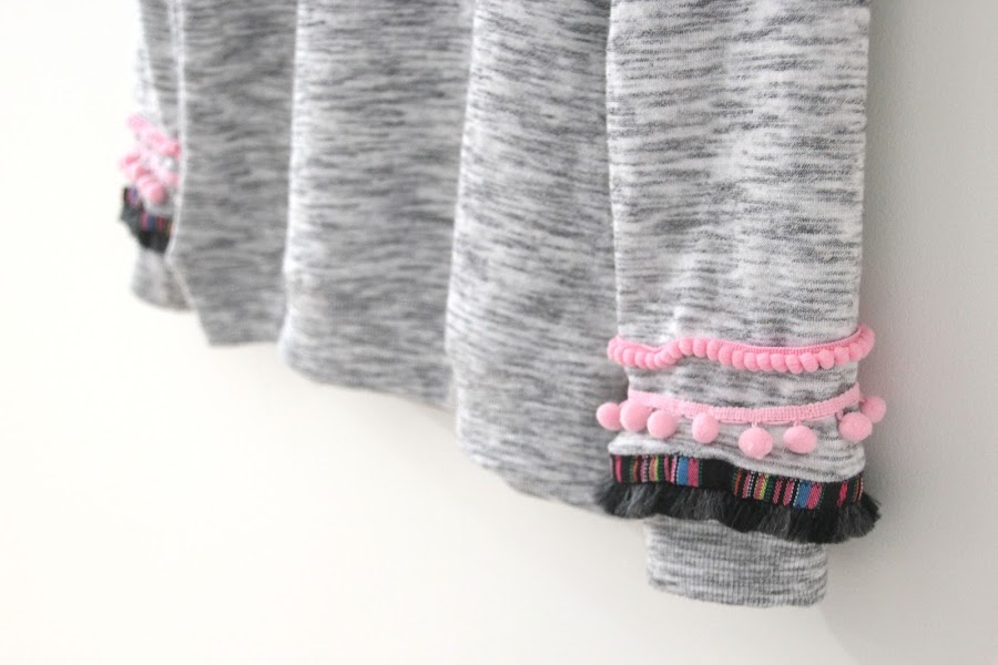 DIY ropa sudadera etnica