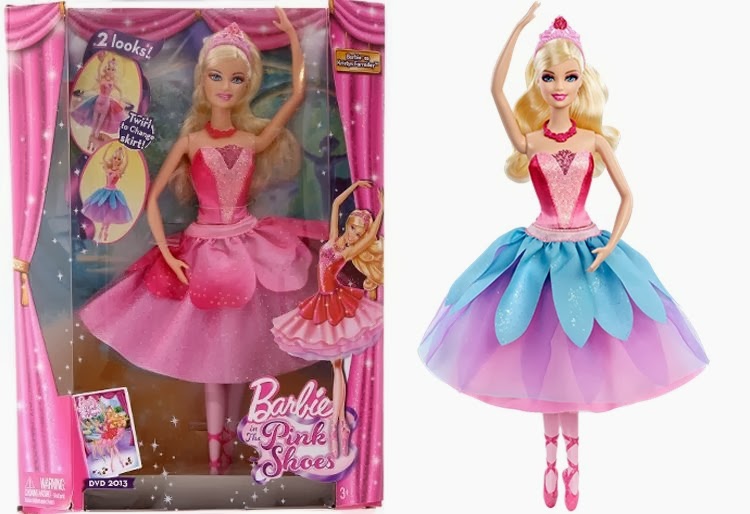 Barbie Ballerina Pink Shoes Online Mall Mainan Anak Indonesia