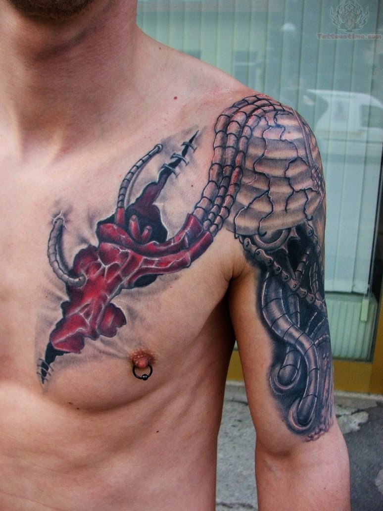 20 Stylish And Cool Shoulder Tattoos For Men