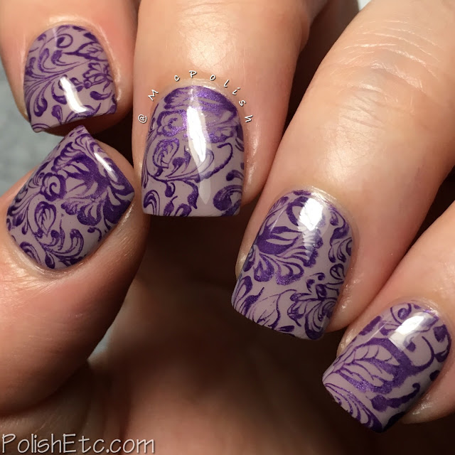Delicate print nails for the #31DC2018Weekly by McPolish