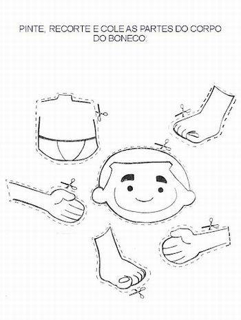 Atividade de Ciências do corpo humano ~ Atividades para baixar