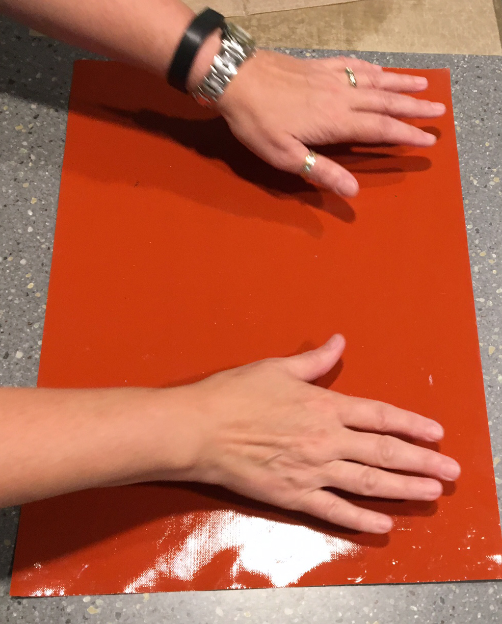 The Printed Fabric Bee Paintstik Rubbings for Texture and Images