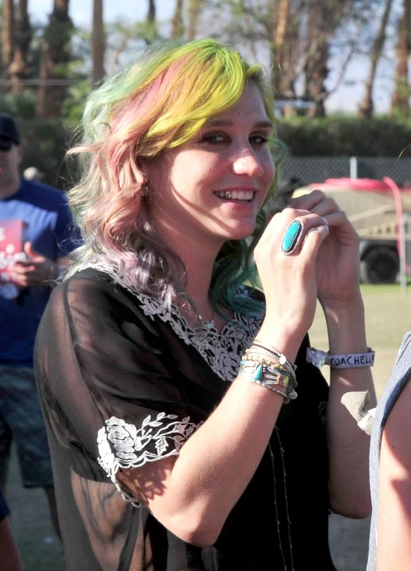 Kesha at the 2014 Coachella Music and Arts Festival