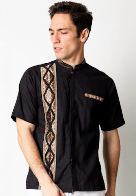 Desain Baju Kemeja Batik Pria Lengan Pendek Lengan 