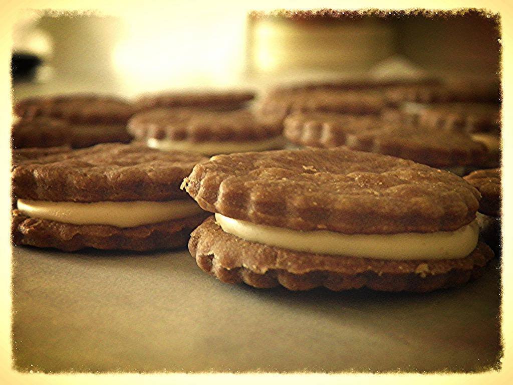 Our Bodacious Dog Mom Life Carob Peanut Butter Sandwich Cookie Dog