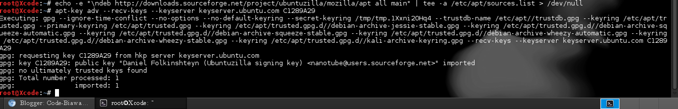 Trusted gpg