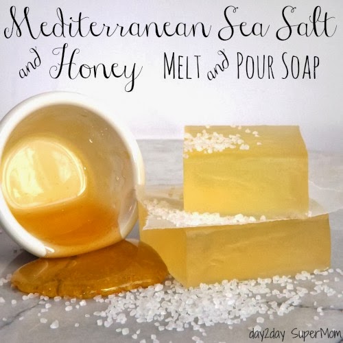 Easy Pour Soap_ Soap and honey and sea salt_