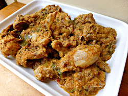rendang ayam resepi pencen sedap pedas resipi listikel limau telur yang power masak bahan cara resep chicken memasak semasa nennie