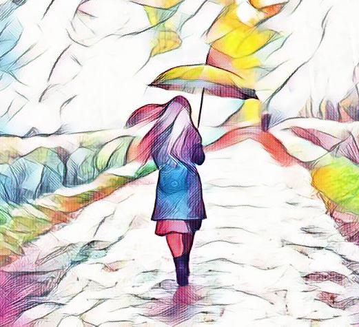 Di Wajah Rintik Hujan Dan Puisi Lainnya Karya Dewi Sukmawati