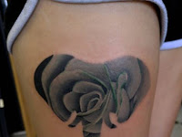 Girly Snake Thigh Tattoo Girly Snake Thigh Tattoo