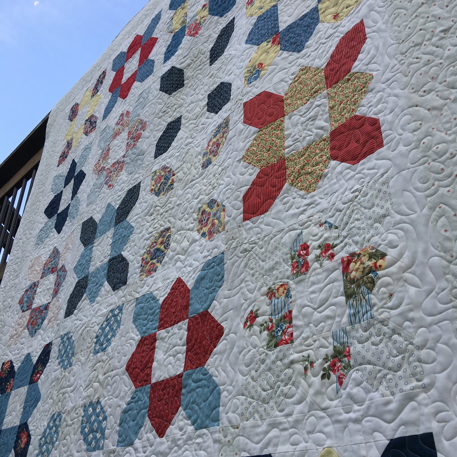 Grace and Peace Quilting Petal Power