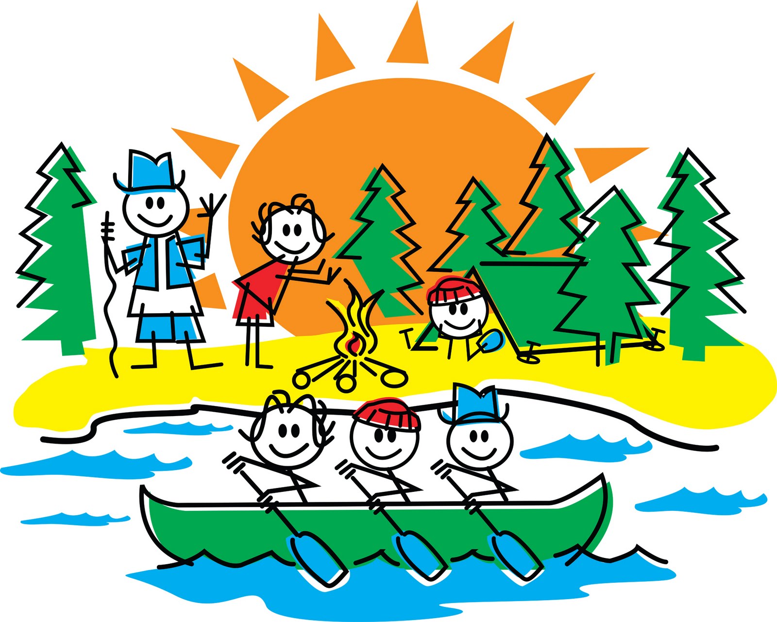 summer camp clipart images - photo #7