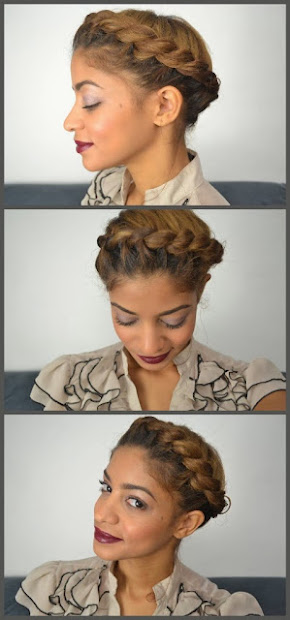 easy natural hair protective styles