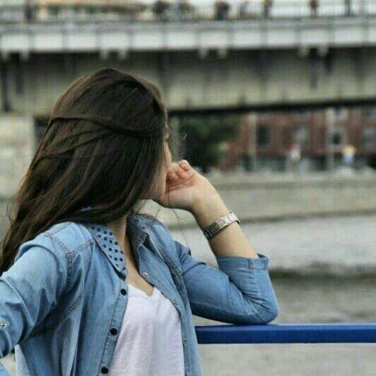Mad Girl Hide Face DP Collection for WhatsApp
