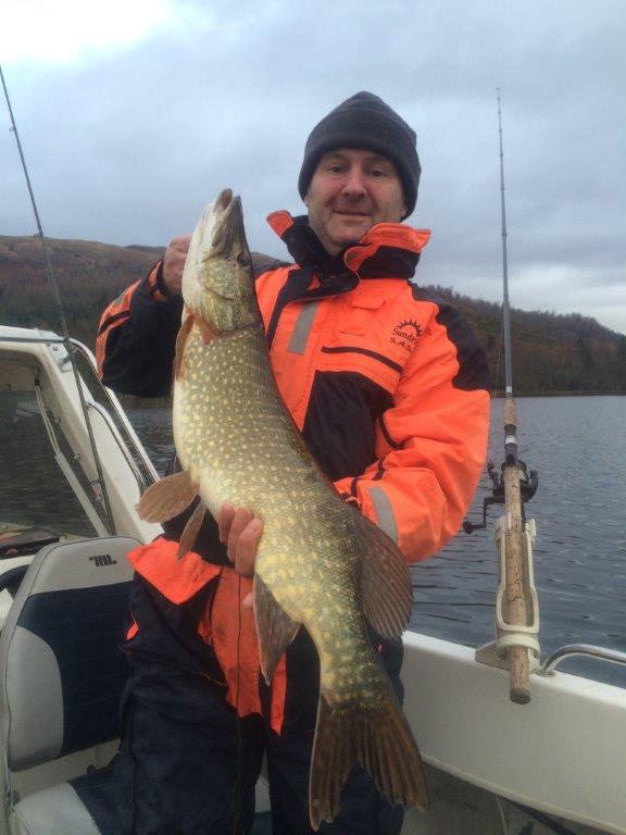 Scottish Fishing Guide Pike Fishing On Loch Lomond