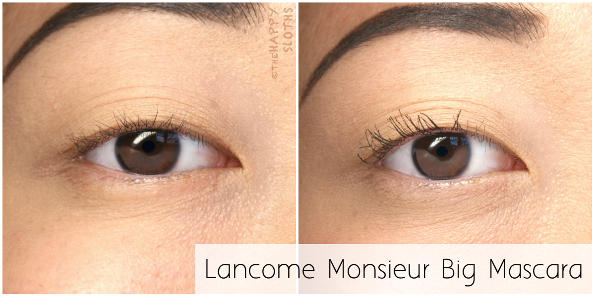 Monsieur Big Mascara Review and Swatches The Happy Sloths