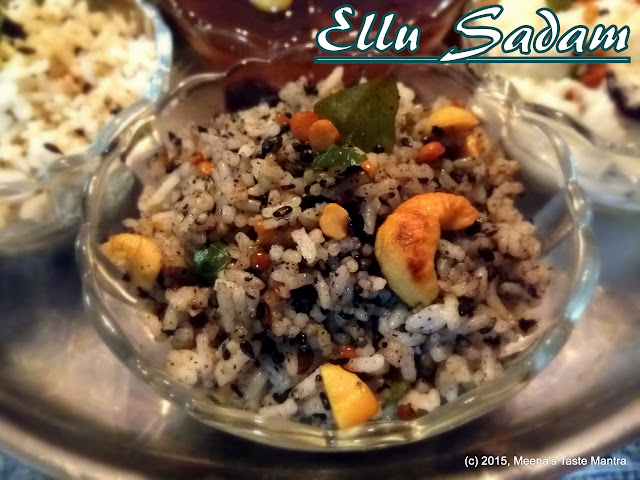 Ellu Sadam | Black Sesame Rice