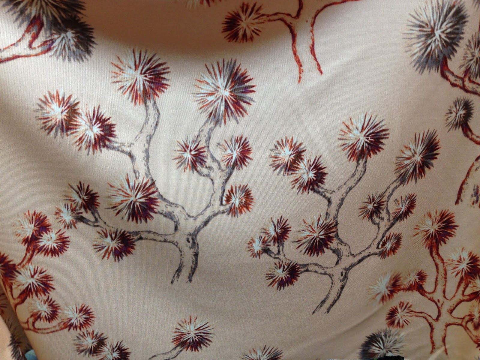 Textiles Mod and Vintage New York Mood Fabrics a Fun Day