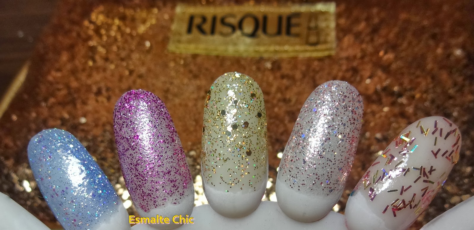 Esmalte Chic: Coleção Especial Risqué COLOR effect - Swatches!