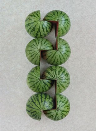 sakir gokcebag fotografia comida vegetais formas geométricas arte