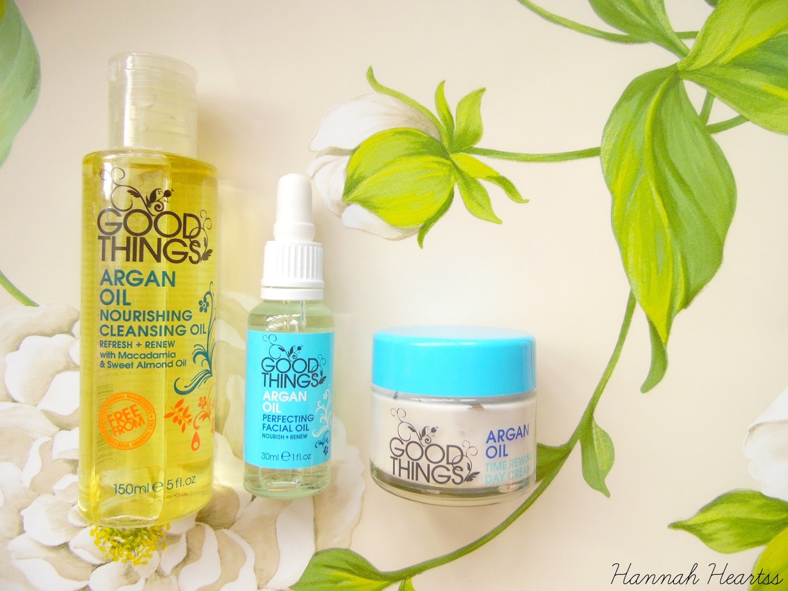 Good Things Argan Oil Skincare — Hannah Heartss