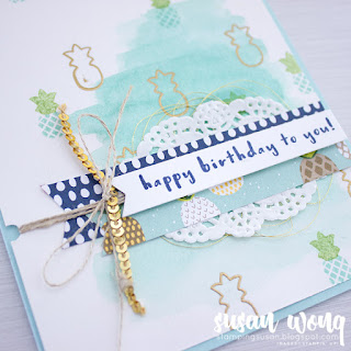 Fruit Basket by Stampin' Up! - Susan Wong for Fancy Friday