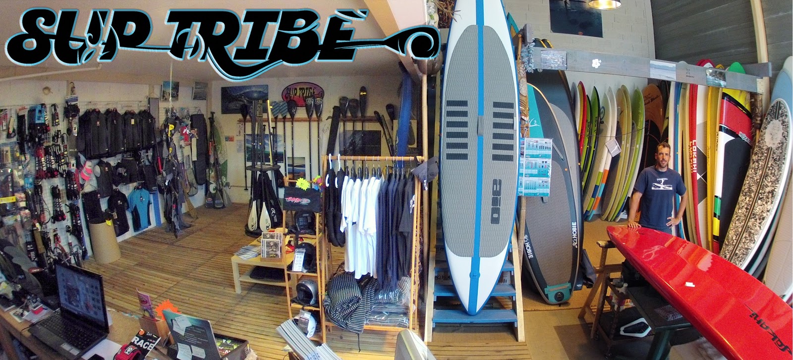 SUP Tribe Stand Up Paddle Surf shop SUP Tribe se fait tout beau pour mieux vous servir