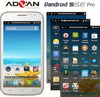 Cara Screenshot Advan S5E Pro