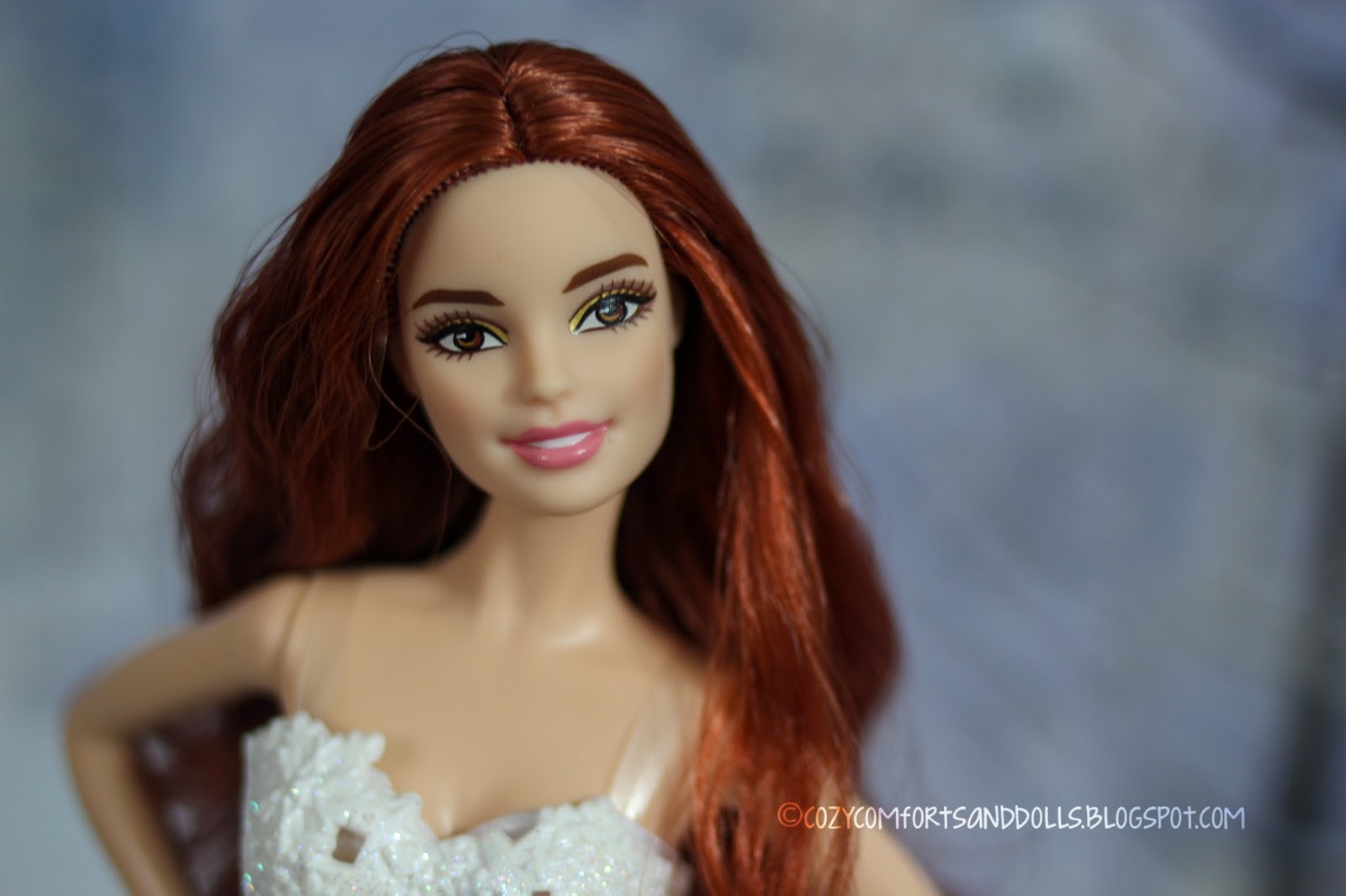 Cozy Comforts and Dolls Holiday Barbie 2016 Auburn Hair Kmart Exclusive