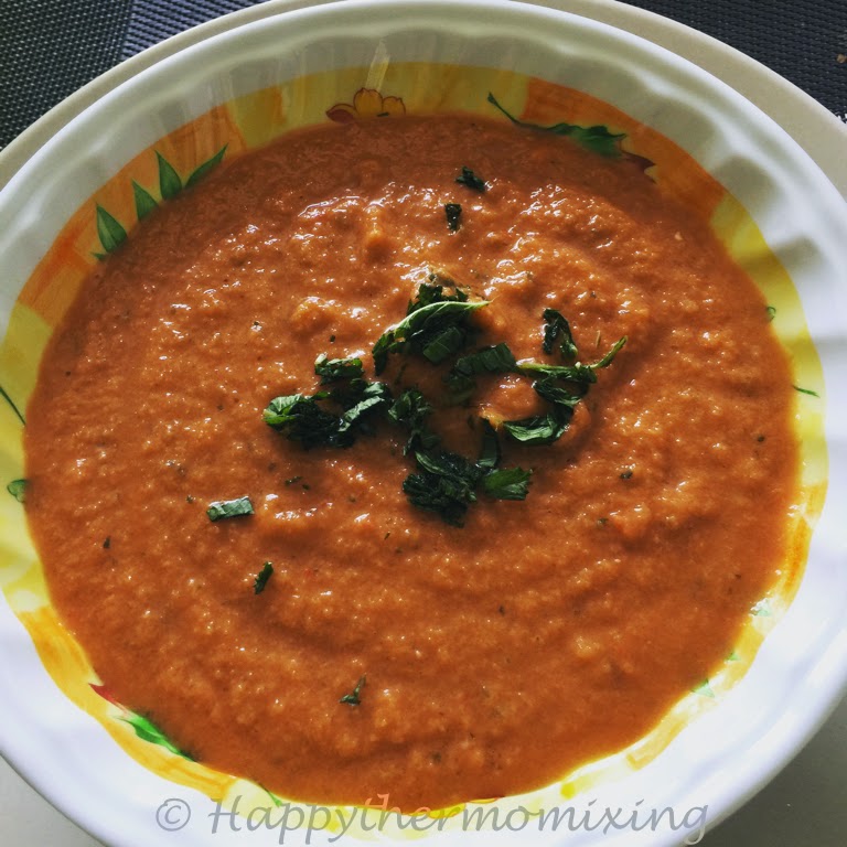 Mon Thermomix et moi... Gazpacho au melon Melon Gaspacho