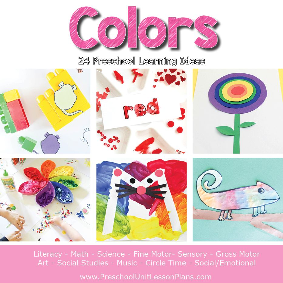Colors Colors Preschool Theme