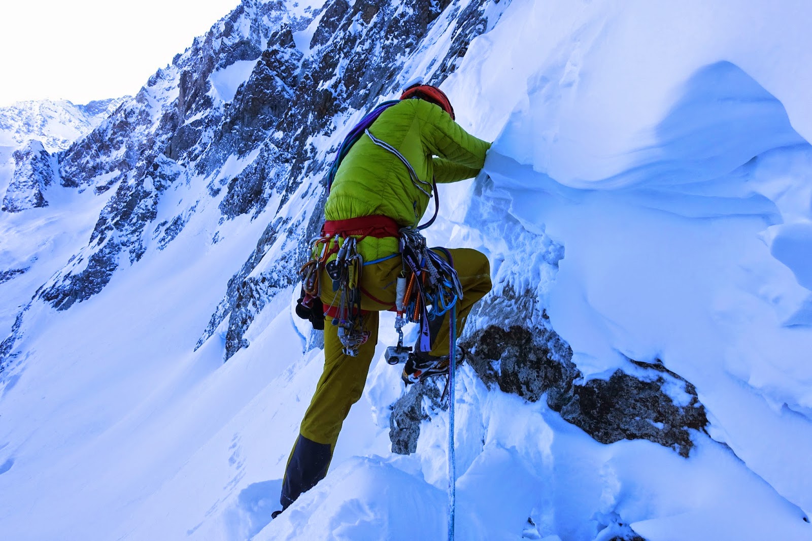 Frédéric Degoulet - worldwide climbing - alpinisme: Goulotte Marshall ...
