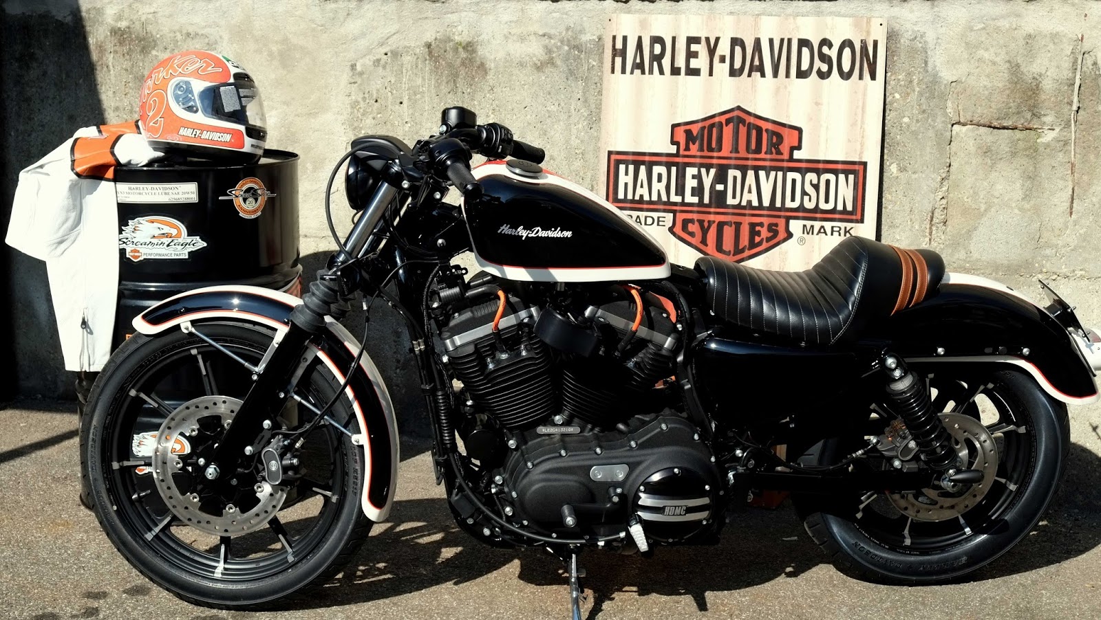 Famous Motor Race Harley Sportster 883 By H D Speed Shop Firenze Battle Of The Kings 2016