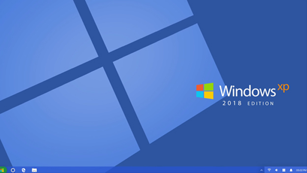Edición de Windows XP 2018, un concepto realmente fascinante
