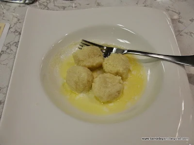 naked ling cod ravioli at Tess' Kitchen in Grass Valley, California