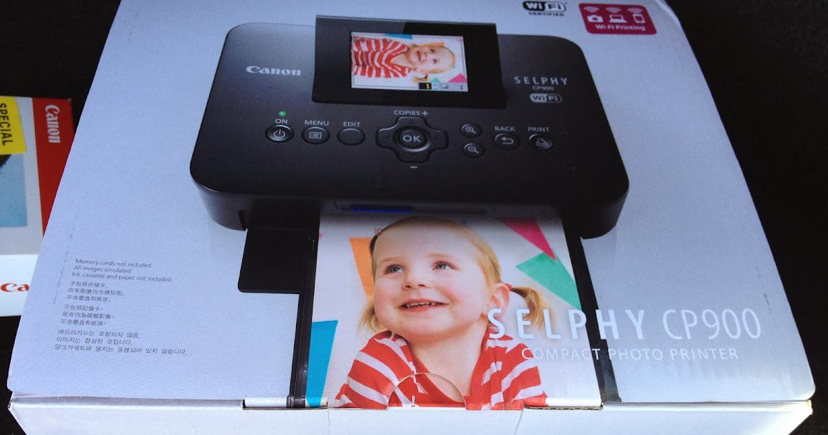 canon selphy cp900 software