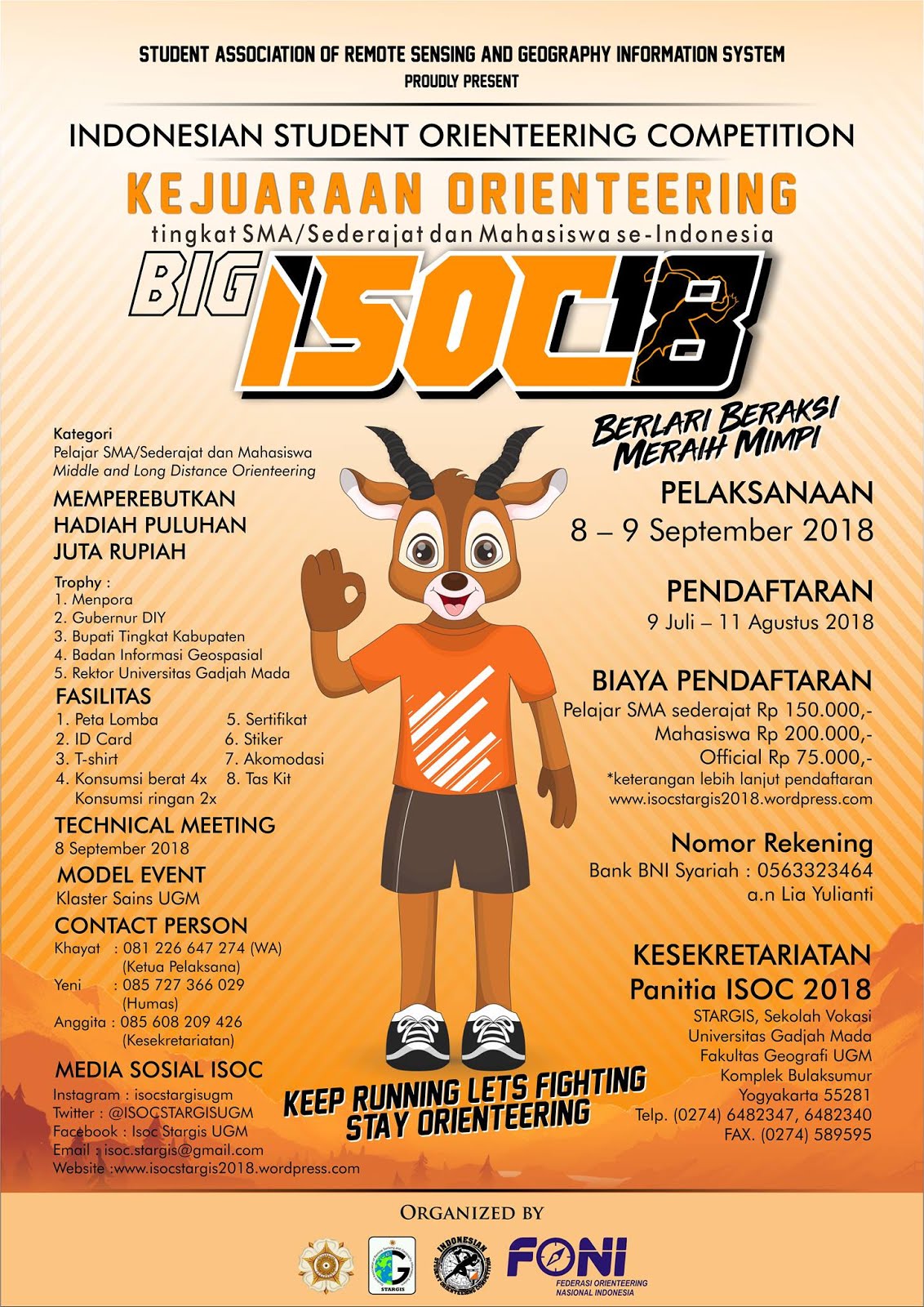 Indonesian Student Orienteering Competition / BIG ISOC â€¢ 2018