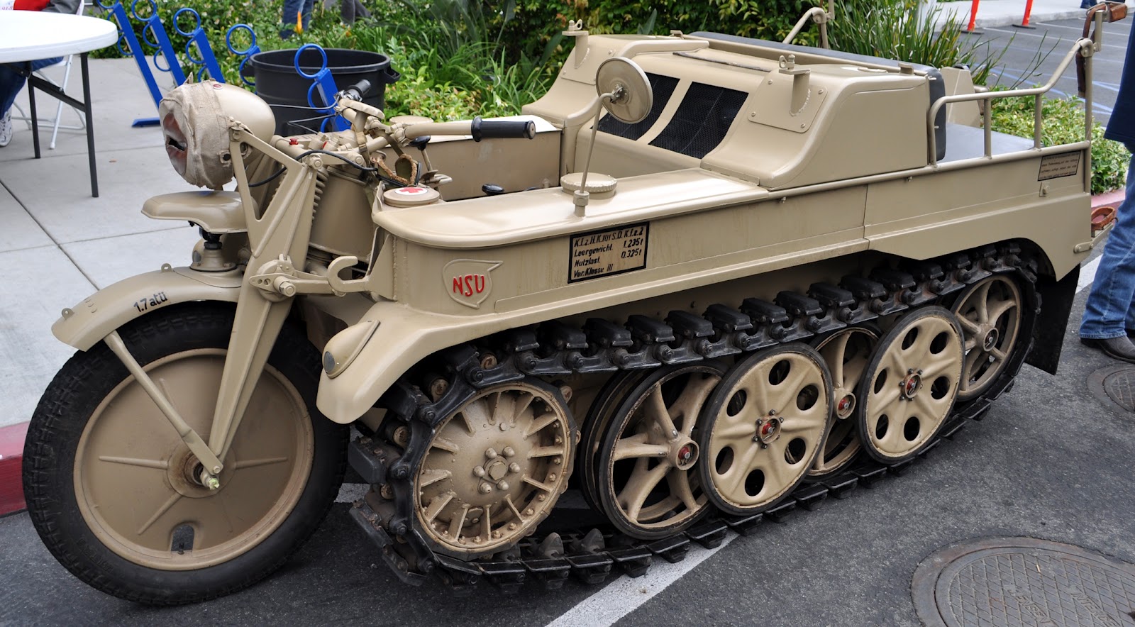 Полугусеничный мотоцикл Kettenkrad