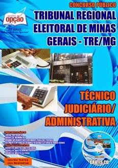 Apostila Concurso Público Tribunal Regional Eleitoral de Minas Gerais - TRE/MG (Técnico Judiciário) 2014.2015