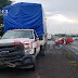 Chocan auto y camioneta en Zamora