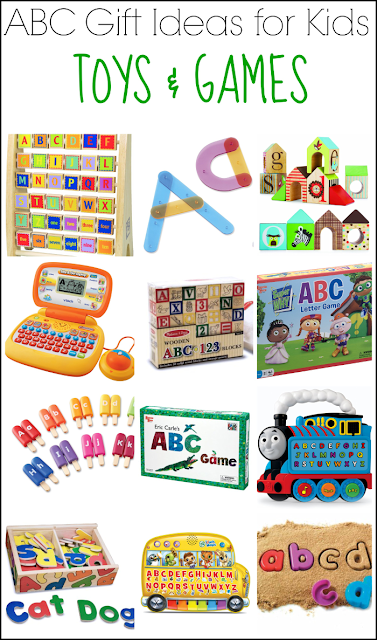 ABC Gift Ideas for Kids: Alphabet Toys & Games from And Next Comes L