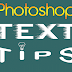 Photoshop Text Tips