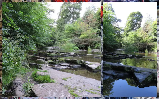 The Water of Leith in Edinburgh - Riverside