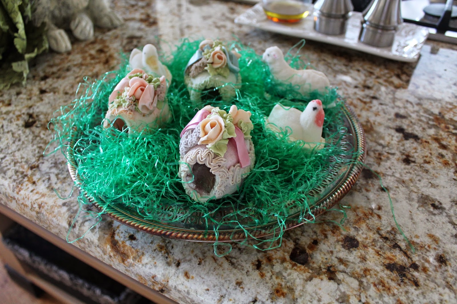 Southern Seazons Vintage sugar Easter eggs