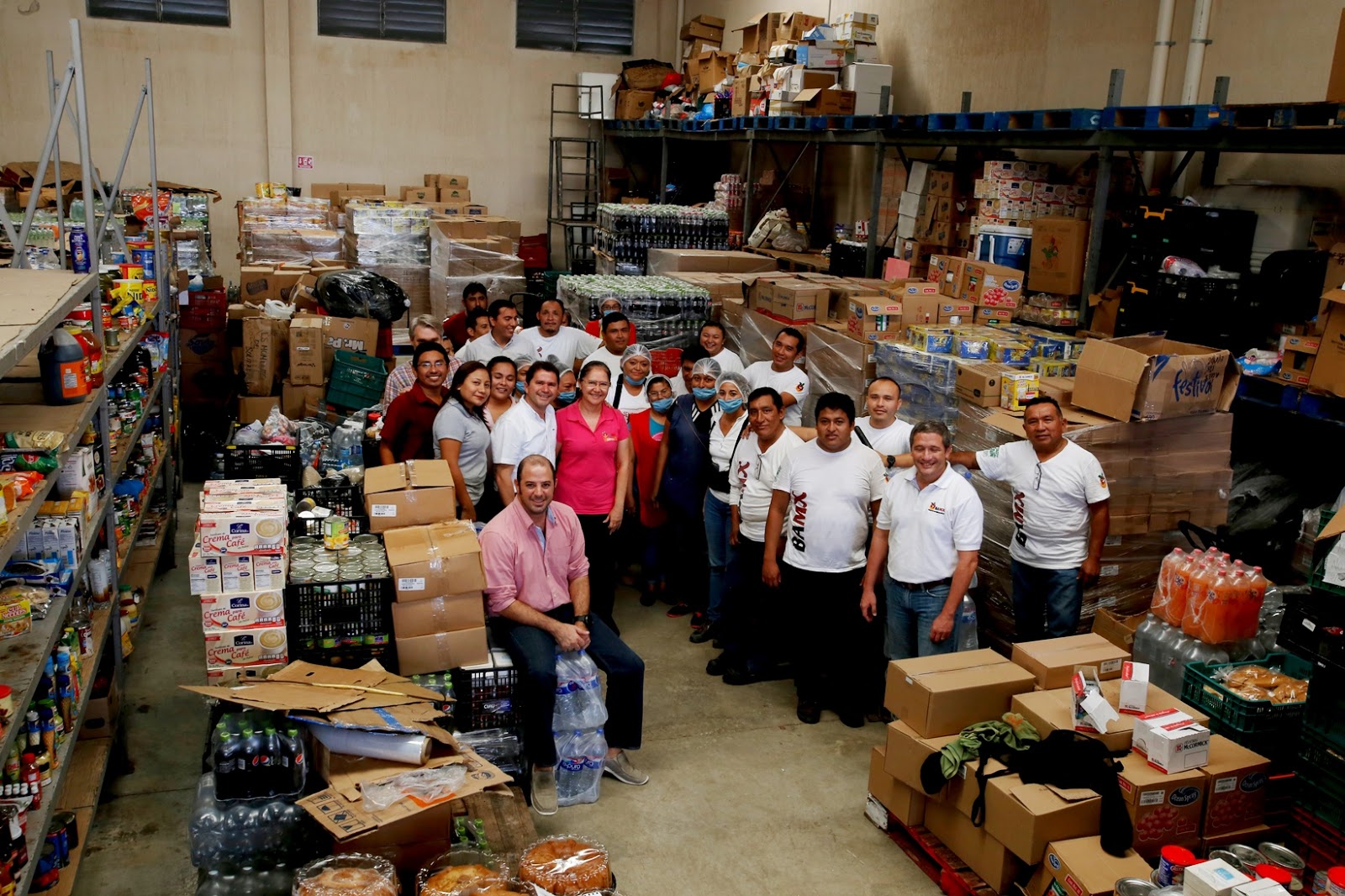 Destacan labor de empresarios que impulsan el Banco de Alimentos