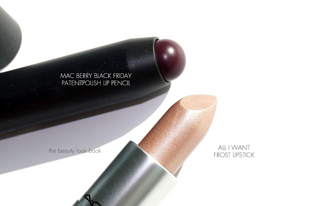 MAC All I Want Lipstick Berry Black Friday Patentpolish