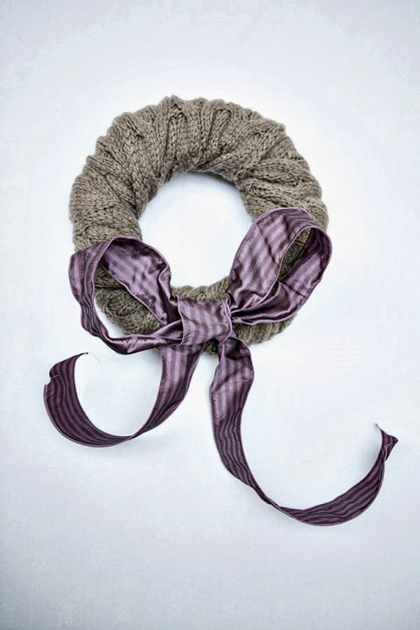 corona navidad aileon bufanda