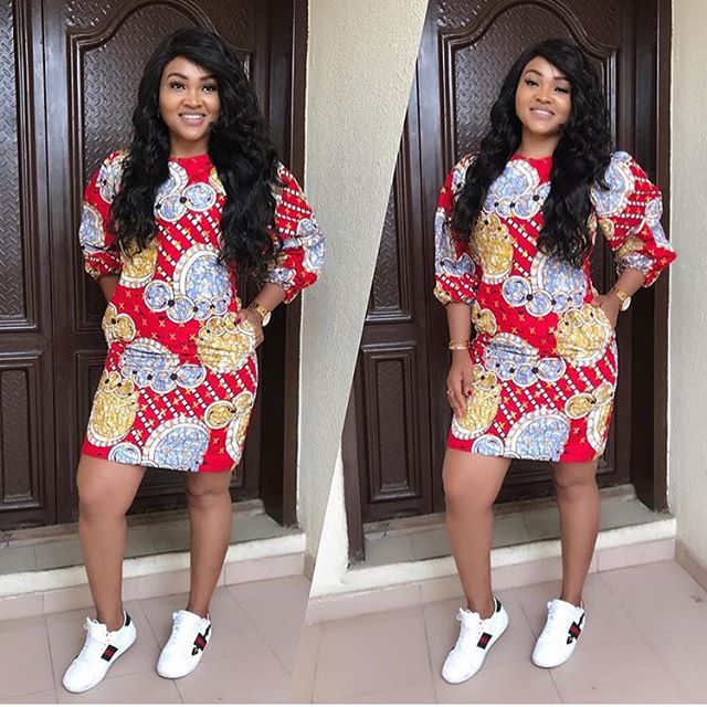 stylish ankara short gowns