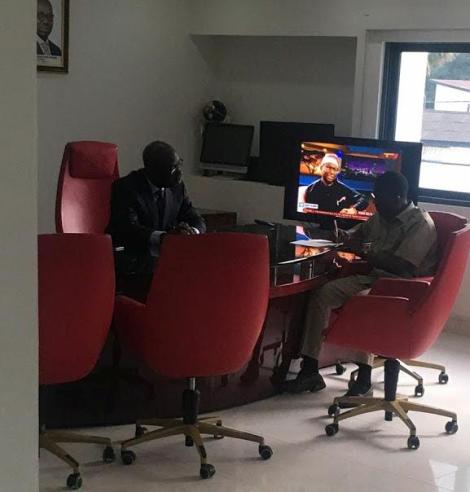 3 Newly sworn-in Edo Governor, Godwin Obaseki, pictured on his first day in office