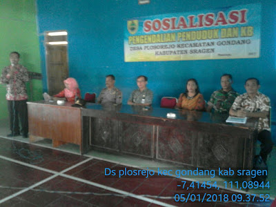 SOSIALISASI PENYULUHAN  KB DAN PENGENDALIAN KDRT